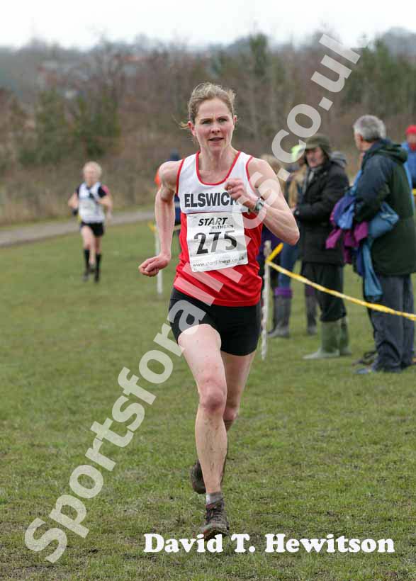 Alison Dargie (Elswick Harriers) 35-39, BMAF Cross Country, Herrington, Sunderland.